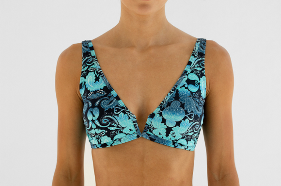 V WIRE TOP-BLUE LAGOON