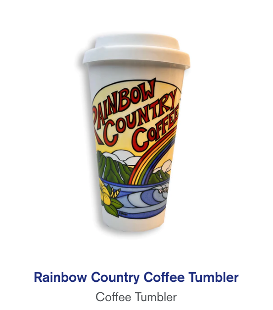 HBC-COFFEE TUMBLER-RAINBOW COUNTRY