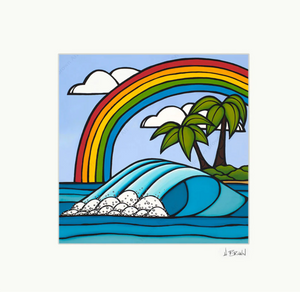 HBC-RAINBOW DAY 12 X 12 MATTED PRINT