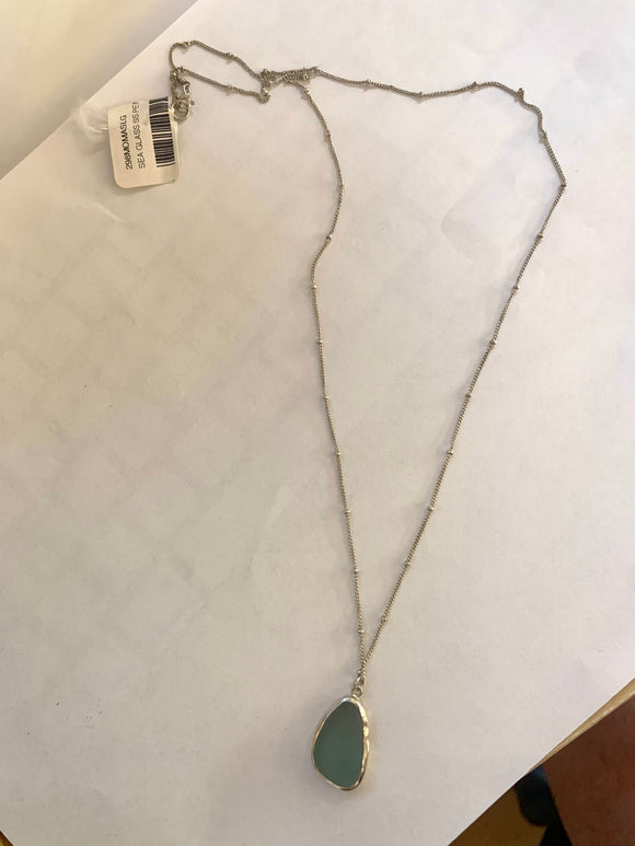 CHALCEDONY NECKLACE- SS