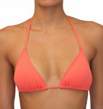 SLIDE TRIANGLE TOP- CORAL